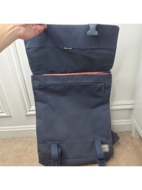 Herschel Supply Co Navy Blue Survey Backpack Bookbag Adjustable
